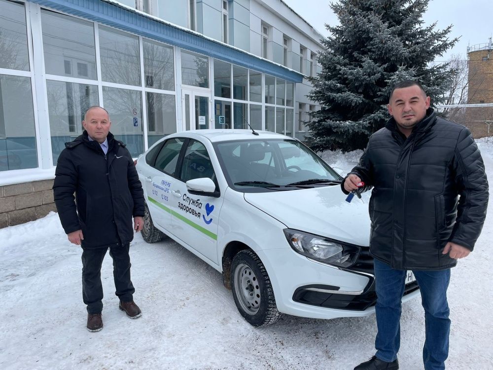 Автопарк Буздякской ЦРБ за 2024 год пополнился еще одним автомобилем!